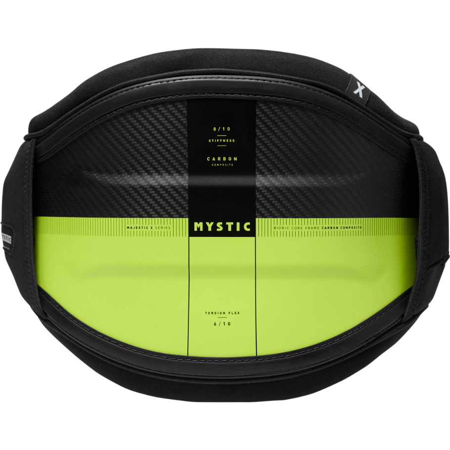 2025 Mystic Mens Majestic X Waist Harness 35003.240197 - Fluor Lime